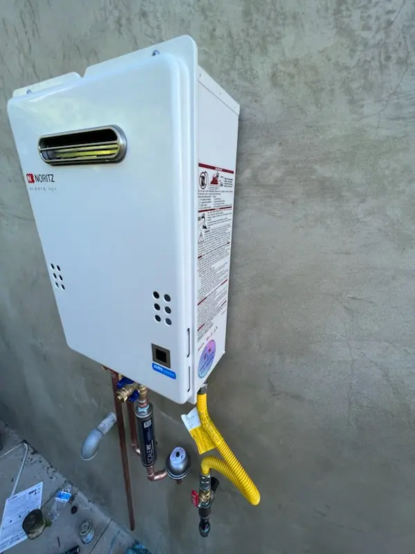 Tankless water heater installation for Owings homes